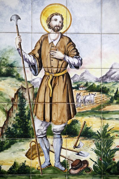 San Isidro Mosaiktafel, Granada, Spanien von Unbekannt