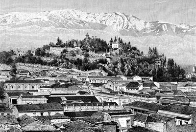 Santiago, Chile, 1895 von Unbekannt