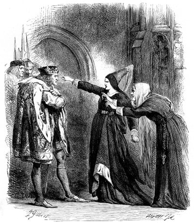 Szene aus Shakespeares Richard III von Unbekannt