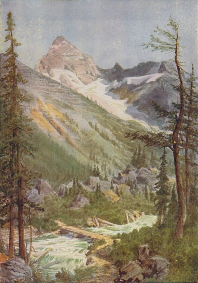 Szene in den Rocky Mountains, 1924 von Unbekannt