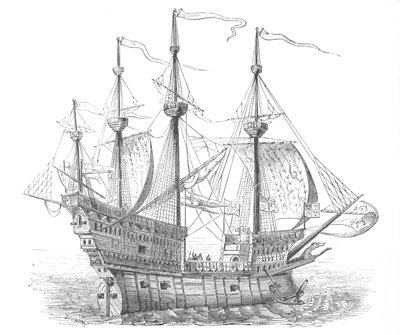 Schiff von Heinrich VIII., ca. 1880 von Unbekannt