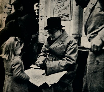 Autogramme im Norden geben von Unbekannt
