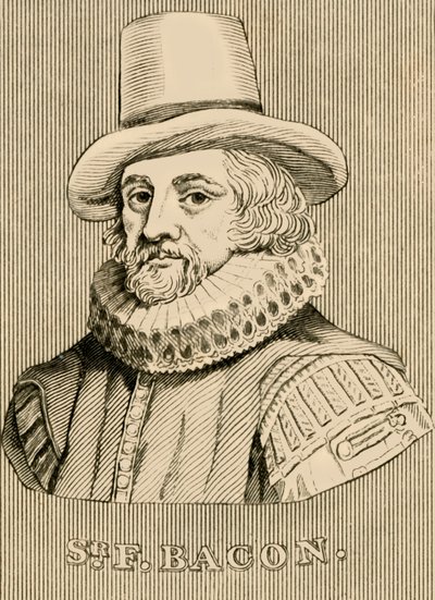 Sir Francis Bacon, 1561-1626, 1830 von Unbekannt