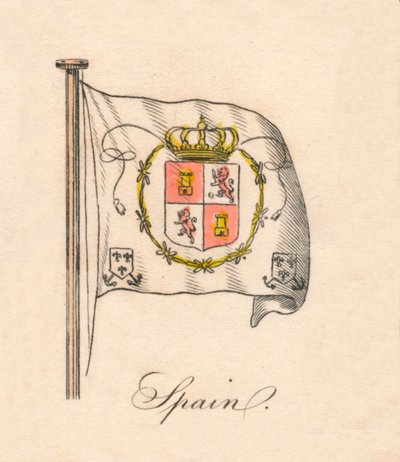 Spanien, 1838 von Unbekannt