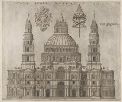 Speculum Romanae Magnificentiae: St. Peter, 1547 von Unbekannt