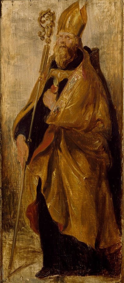 St. Augustinus, 17. Jahrhundert von Unbekannt