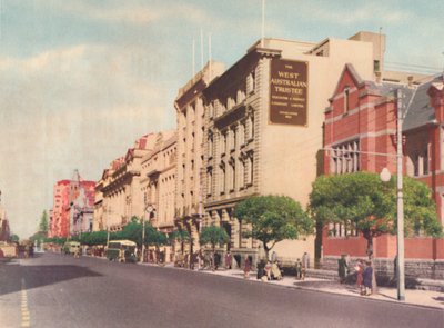 St. Georges Terrace, um 1947 von Unbekannt