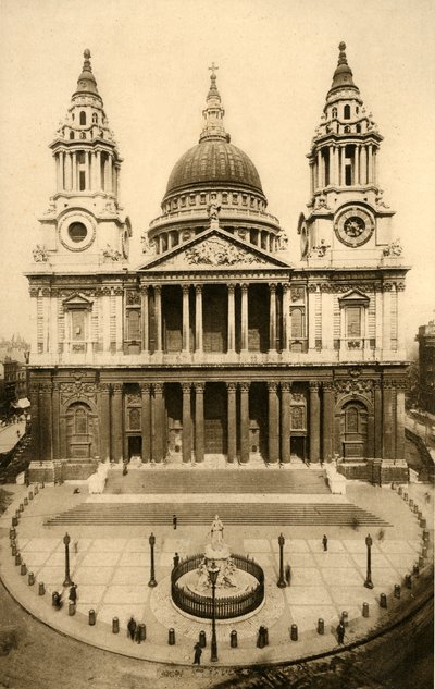 St. Pauls Kathedrale, London, ca. 1924 von Unbekannt