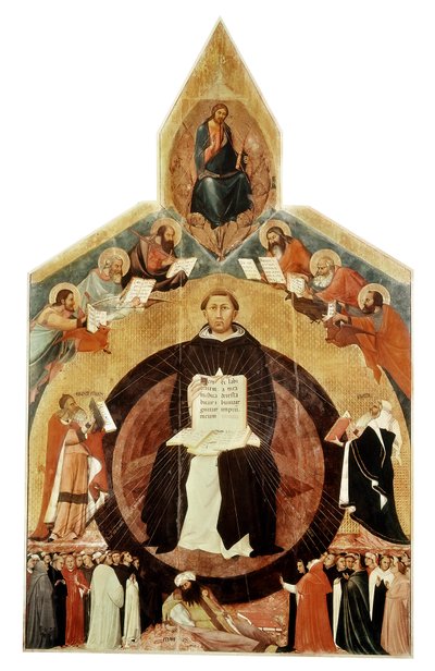 Thomas von Aquin, italienischer Theologe und Philosoph von Unbekannt