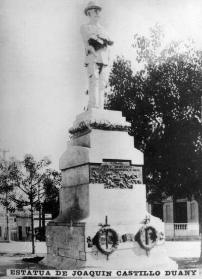 Statue von Joaquin Castillo Duany, 1920er Jahre von Unbekannt