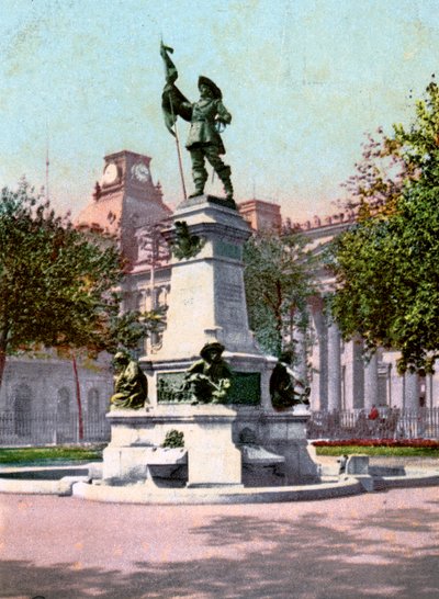 Statue von Paul Chomedey de Maisonneuve, Montreal, 1904 von Unbekannt