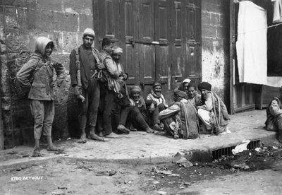 Straßenszene, Beirut, Libanon, ca. 1920er-1930er von Unbekannt