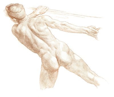 Studie, 1895 von Unbekannt