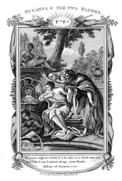Susanna und die beiden Alten, ca. 1804 von Unbekannt