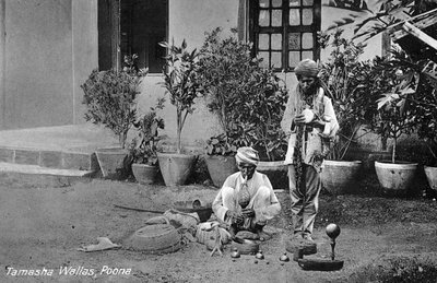 Tamasha Wallas, Pune Poona, Indien, frühes 20. Jahrhundert von Unbekannt