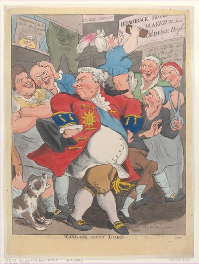 Taylor wurde Lord, 1812 von Unbekannt