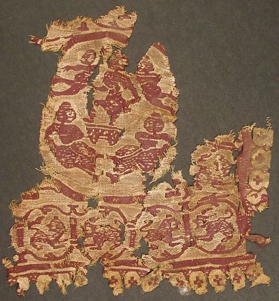 Textilfragment, Byzantinisch, 4.-6. Jahrhundert von Unbekannt