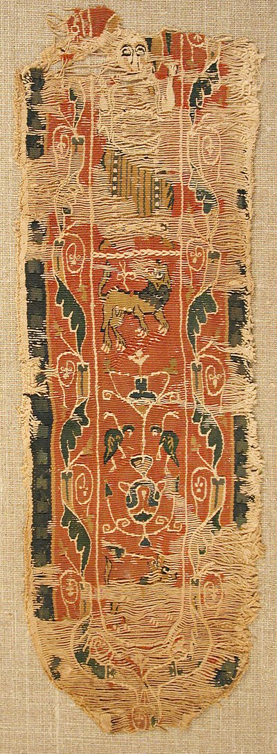 Textilfragment, Byzantinisch, 8.-9. Jahrhundert von Unbekannt