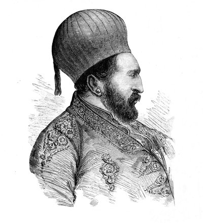 Der Emir Yakoub Khan, um 1880 von Unbekannt