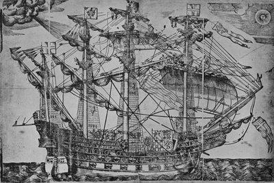 Die Ark Royal, 1588 von Unbekannt