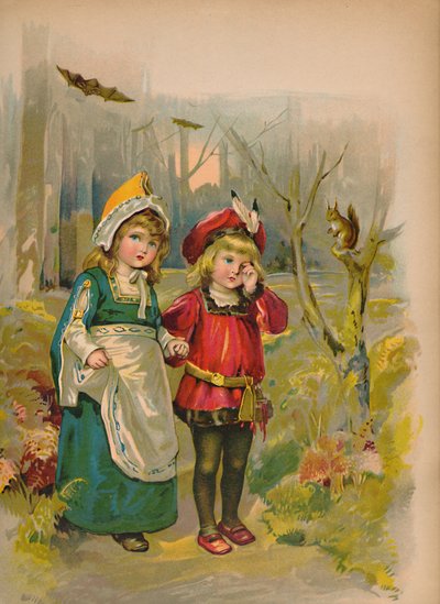 Die Kinder im Wald, 1903 von Unbekannt