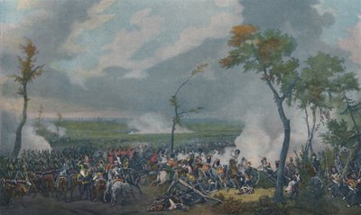 Die Schlacht bei Hanau, 30. Oktober 1813, 1896 von Unbekannt