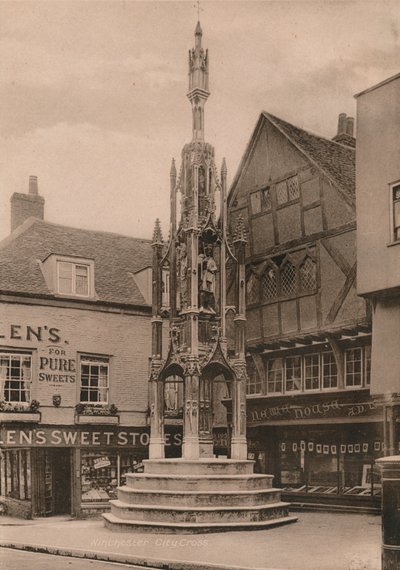 The Buttercross, Winchester, Hampshire, frühes 20. Jahrhundert von Unbekannt