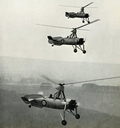 Der Cierva-Autogiro von Unbekannt