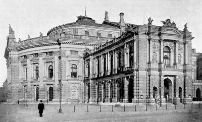 Das Hoftheater, Wien, Österreich, 1899 von Unbekannt