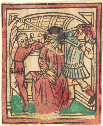 Die Krönung mit Dornen von Unbekannt
