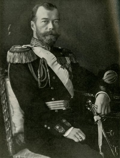 Der Zar von Russland, 1910er Jahre, 1919 von Unbekannt