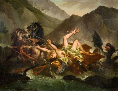 Der Tod des Hippolytus, 1780-1820 von Unbekannt