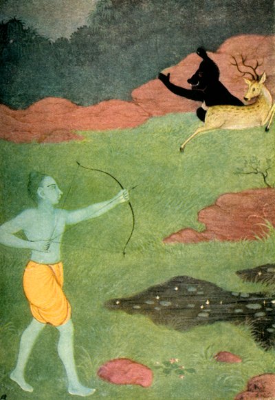 Der Tod von Maricha, 1920 von Unbekannt
