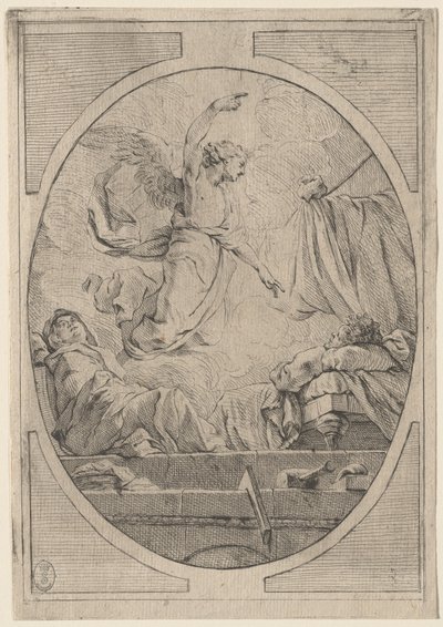 Der Traum des Heiligen Joseph, ca. 1730 von Unbekannt