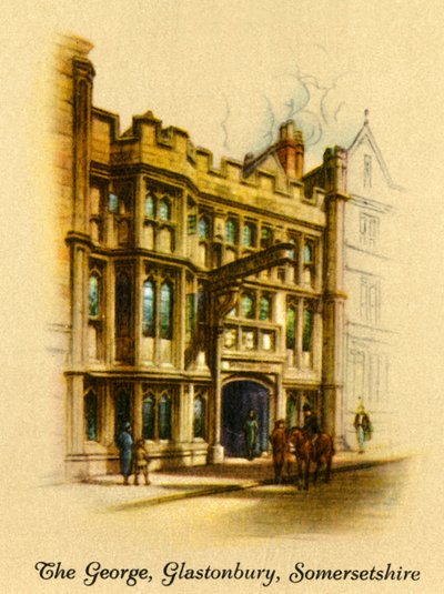 The George, Glastonbury, Somersetshire, Sussex, 1936 von Unbekannt