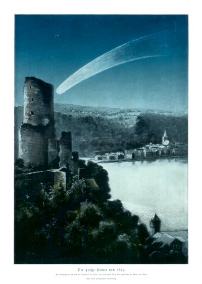 Der Große Komet von 1811, 1900 von Unbekannt