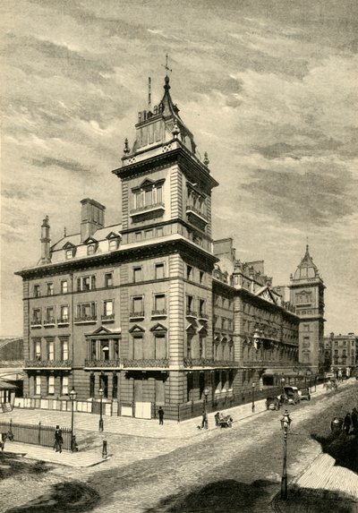 Das Great Western Hotel, Paddington, um 1876 von Unbekannt