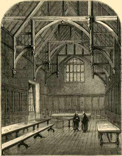 Die Halle von Grays Inn, ca. 1872 von Unbekannt