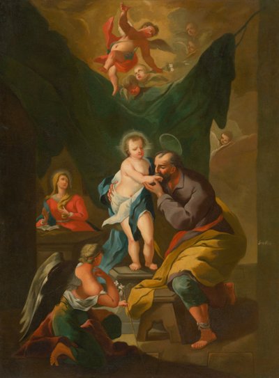 Die Heilige Familie von Unbekannt