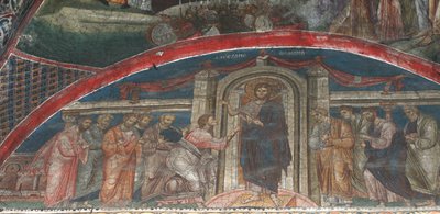 Der ungläubige Thomas, ca. 1350 von Unbekannt