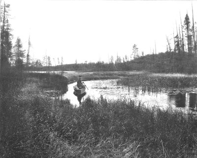 Der Einlass, Thunder Lake, Wisconsin, USA, ca. 1900 von Unbekannt