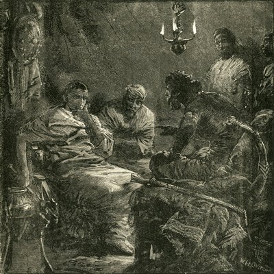 Das Interview zwischen Bocchus und Sulla, 1890 von Unbekannt