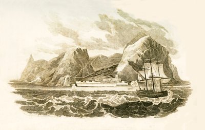 Die Insel St. Helena, 1816 von Unbekannt