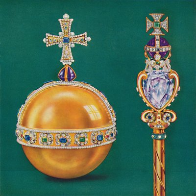 Die Königskugel und das Zepter, 1937 von Unbekannt