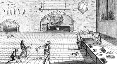 Die verwandelte Küche, 1762 von Unbekannt