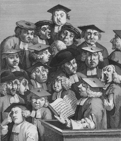Die Vorlesung, 1736, 1830er von Unbekannt