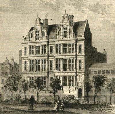 Die Büros des Londoner Schulvorstands, 1881 von Unbekannt