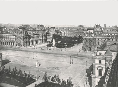 Der Louvre, Paris, Frankreich, 1895 von Unbekannt