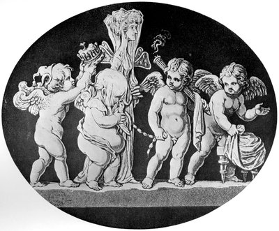 Die Hochzeit von Amor und Psyche, 1797 von Unbekannt