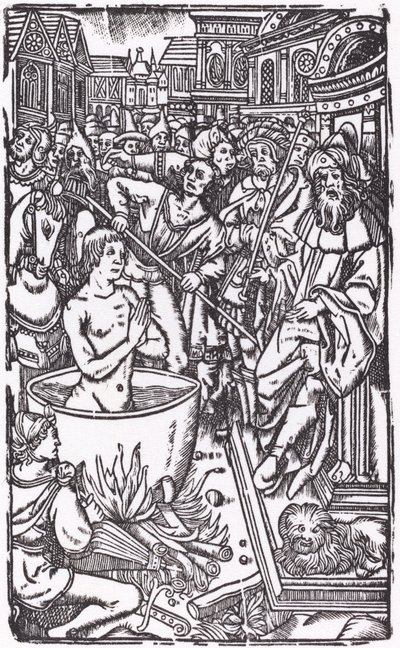 Das Martyrium eines Heiligen von Unbekannt